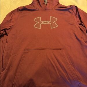Under Armour Burgundy ColdGear Hoodie
